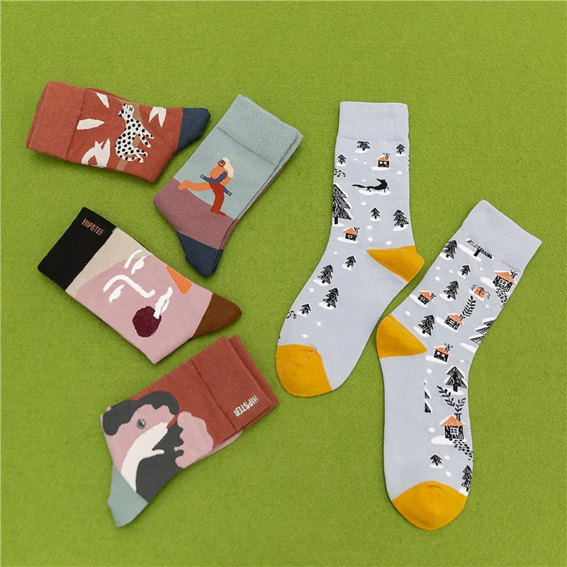 Harajuku funny Unisex Socks - 1 Pair