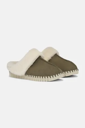 Hausschuhe - Deep Olive