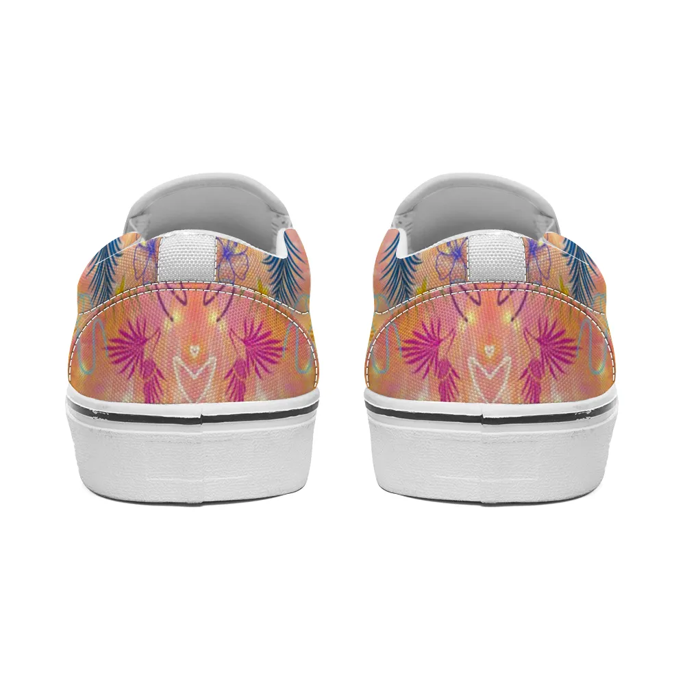 Hawaiian Gold Slip-On Canvas Shoes
