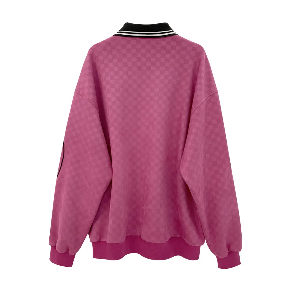High Street Cool Lapel Sweatshirt