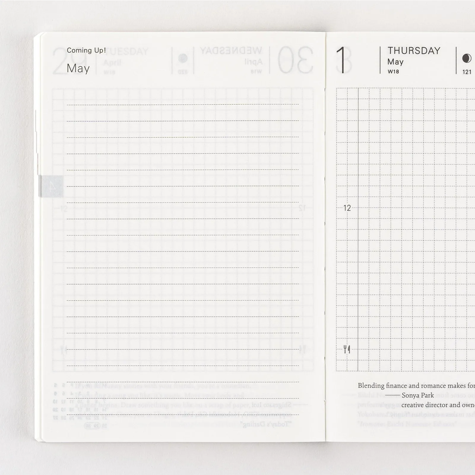 [Hobonichi 2025] Planner Book (A6 / English)