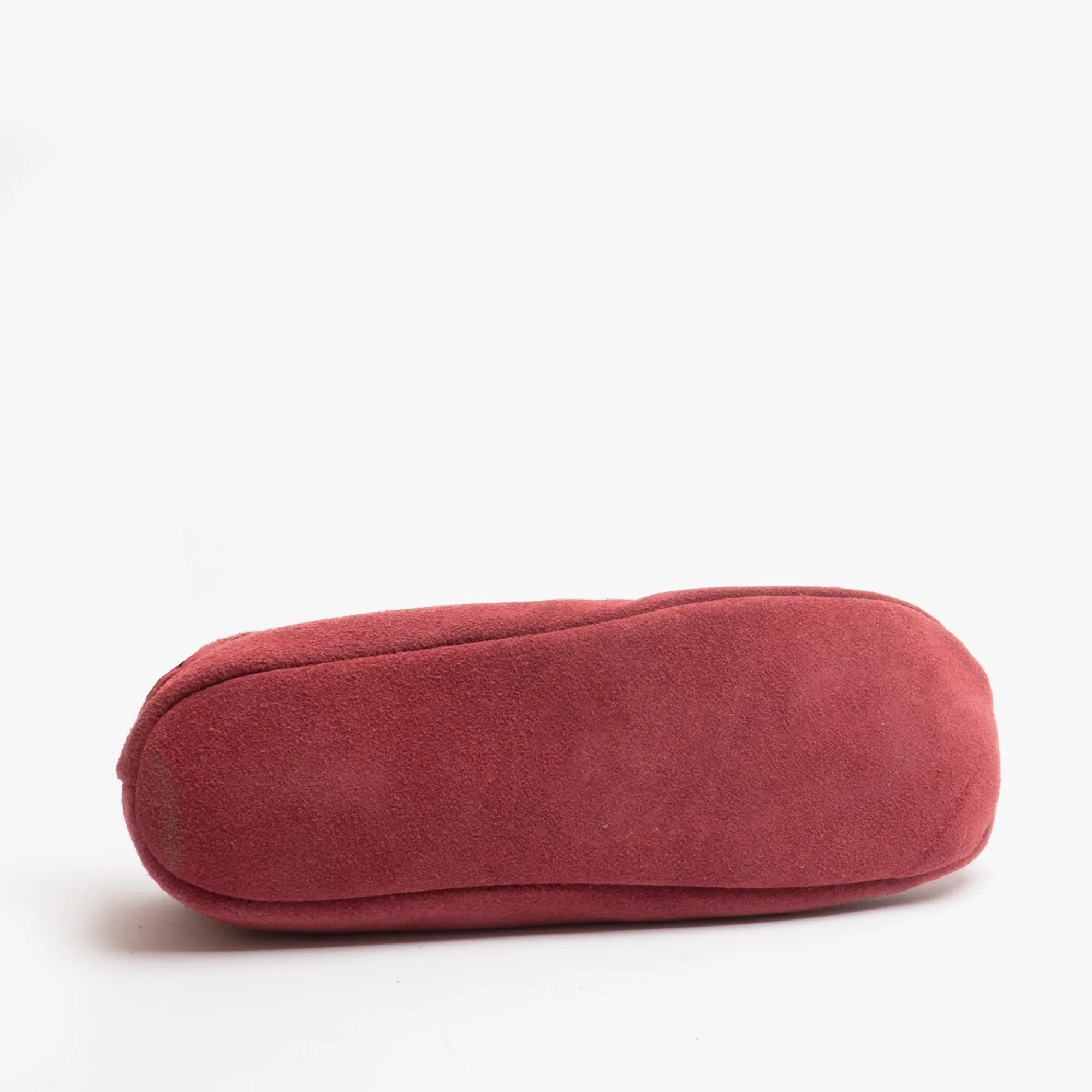House of Slippers PIXIE Womens Suede Boot Slippers Red