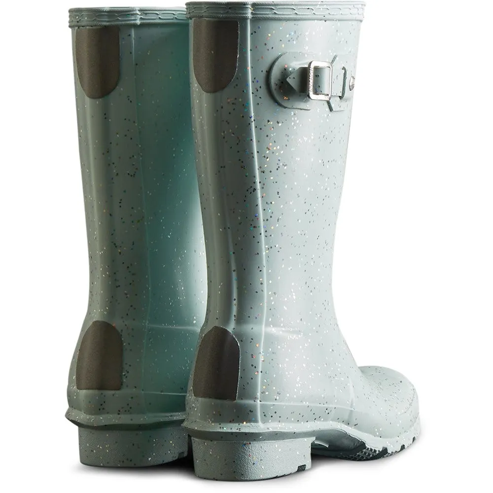 Hunter Big Kids Giant Glitter Wellington Boots