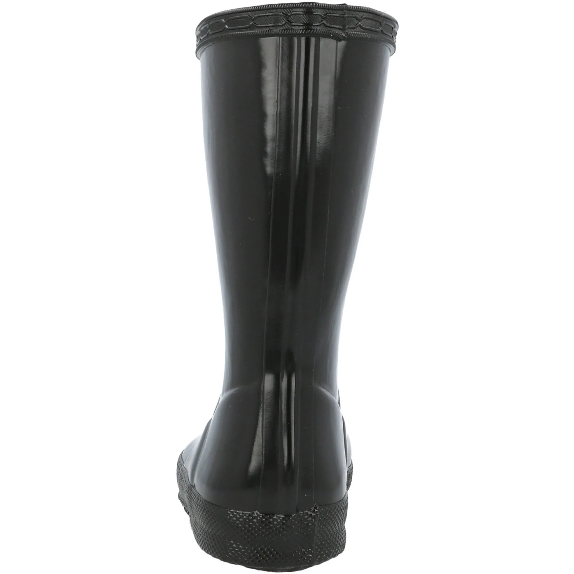 Hunter Kids First Gloss Black Wellies