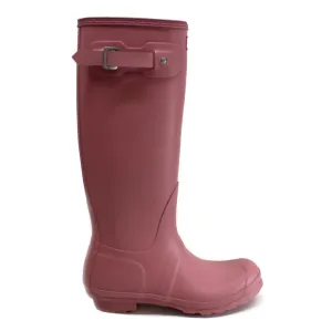 Hunter Original Tall Rubber Women's Wellington Boots - Purring Pink