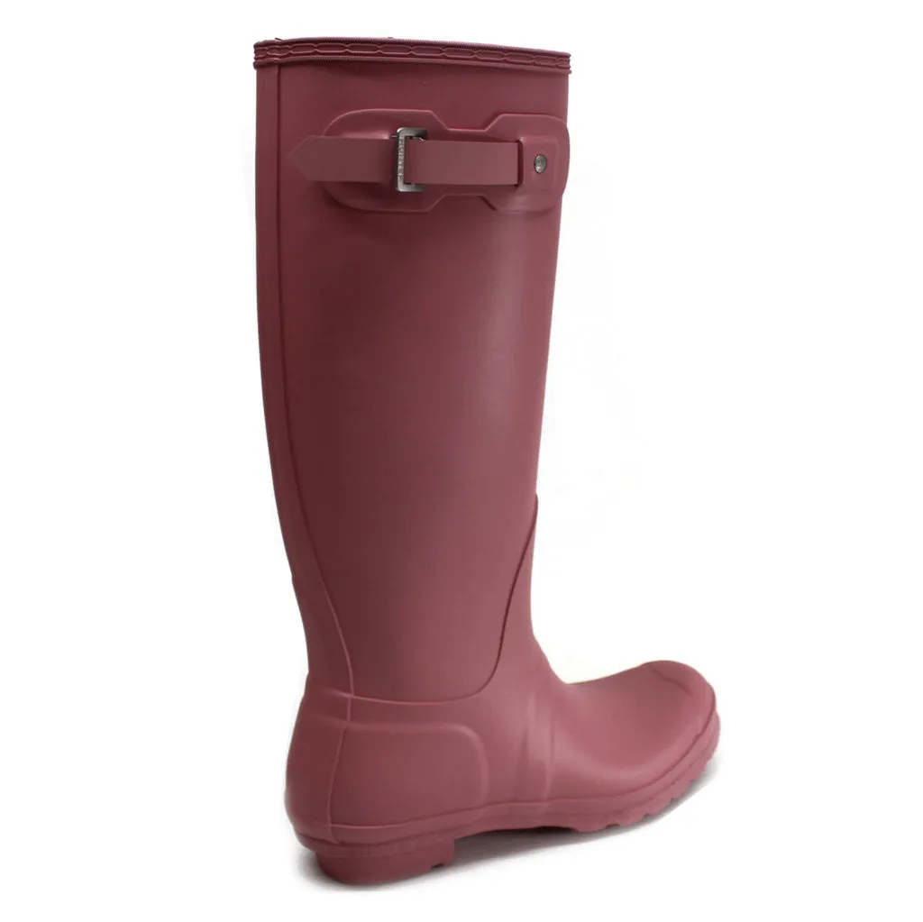 Hunter Original Tall Rubber Women's Wellington Boots - Purring Pink