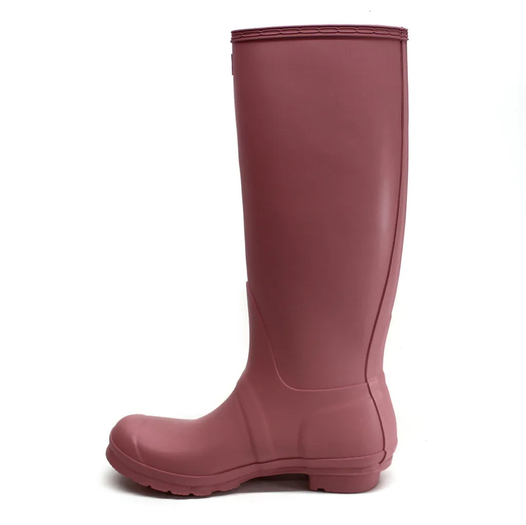 Hunter Original Tall Rubber Women's Wellington Boots - Purring Pink