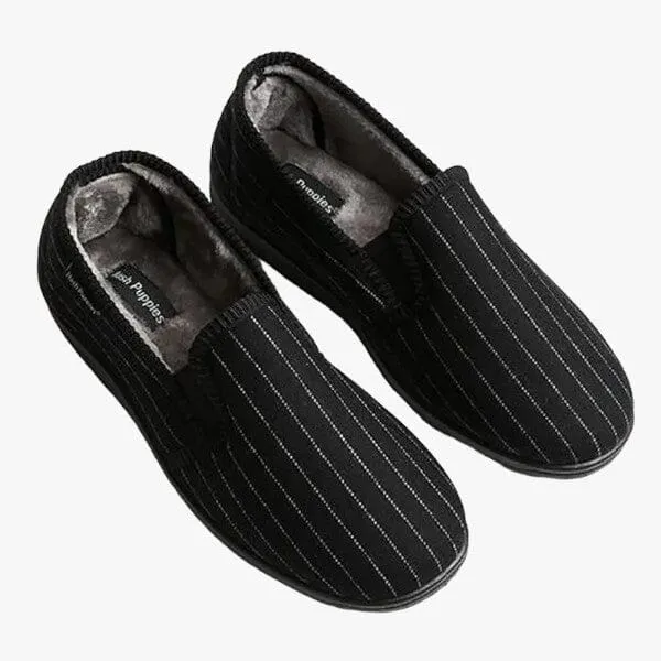 Hush Puppies Men's Paul Slippers Black
