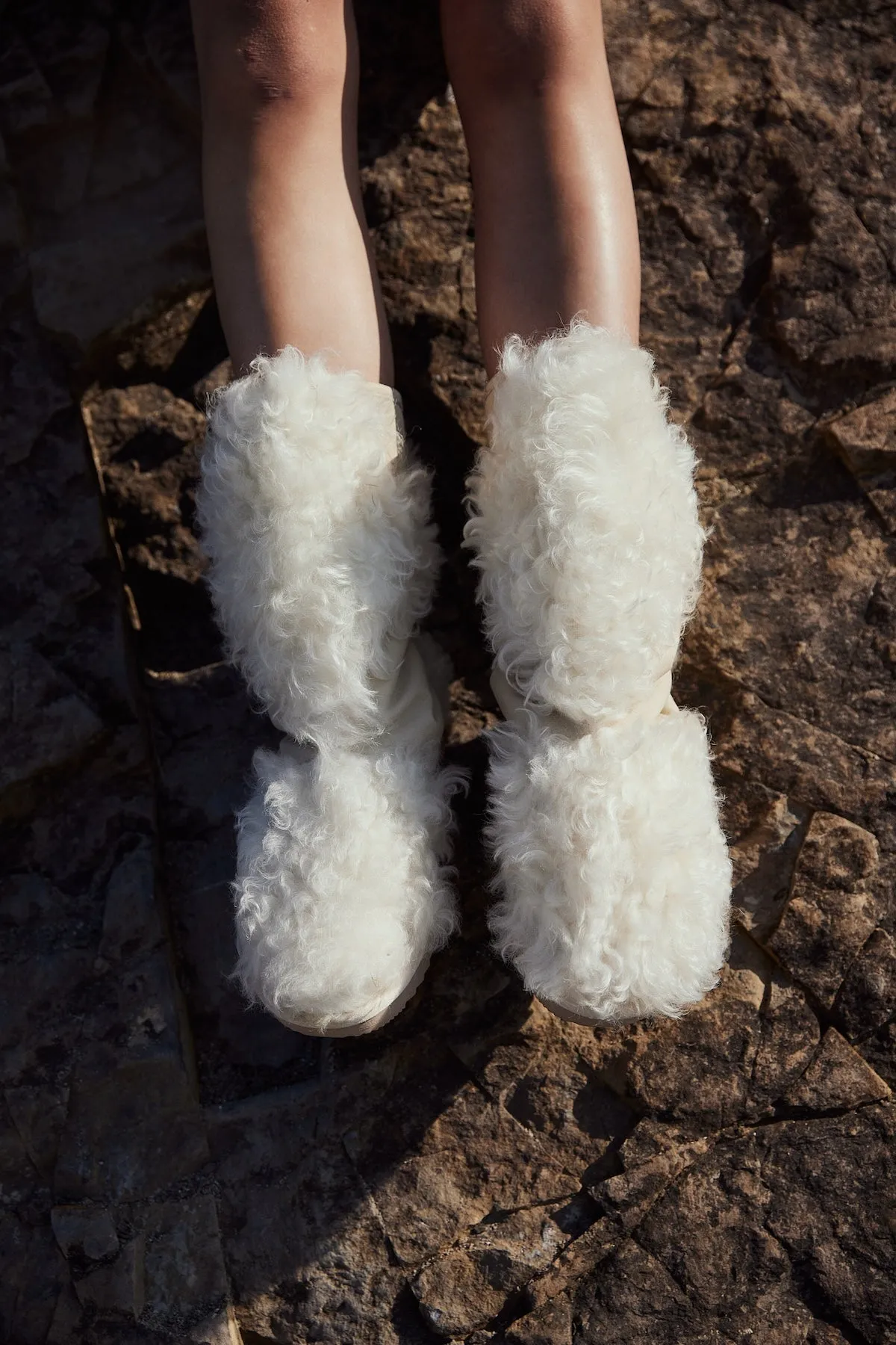 Iceland boots - Shearling - Cream