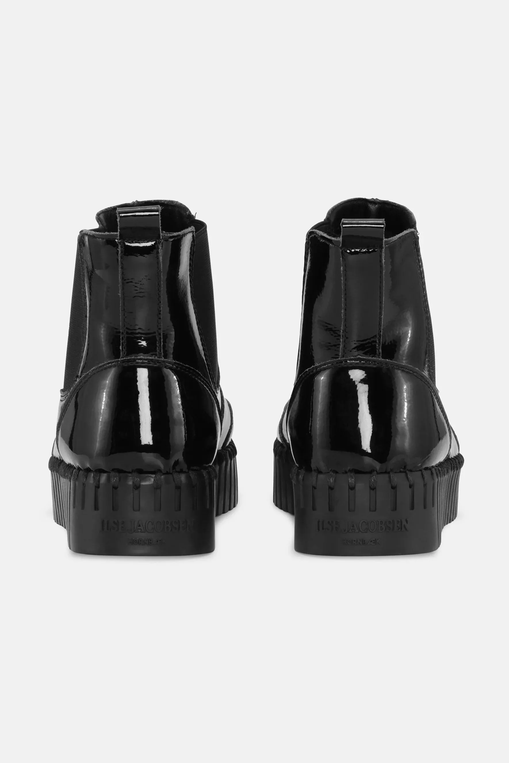Ilse Jacobsen Tulip Ankle Boot - Gloss Black