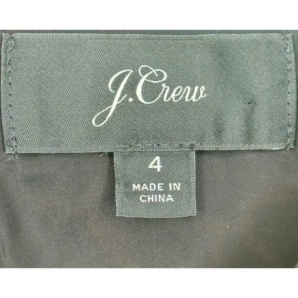 J. Crew Sleeveless Leopard Print Dress Size 4