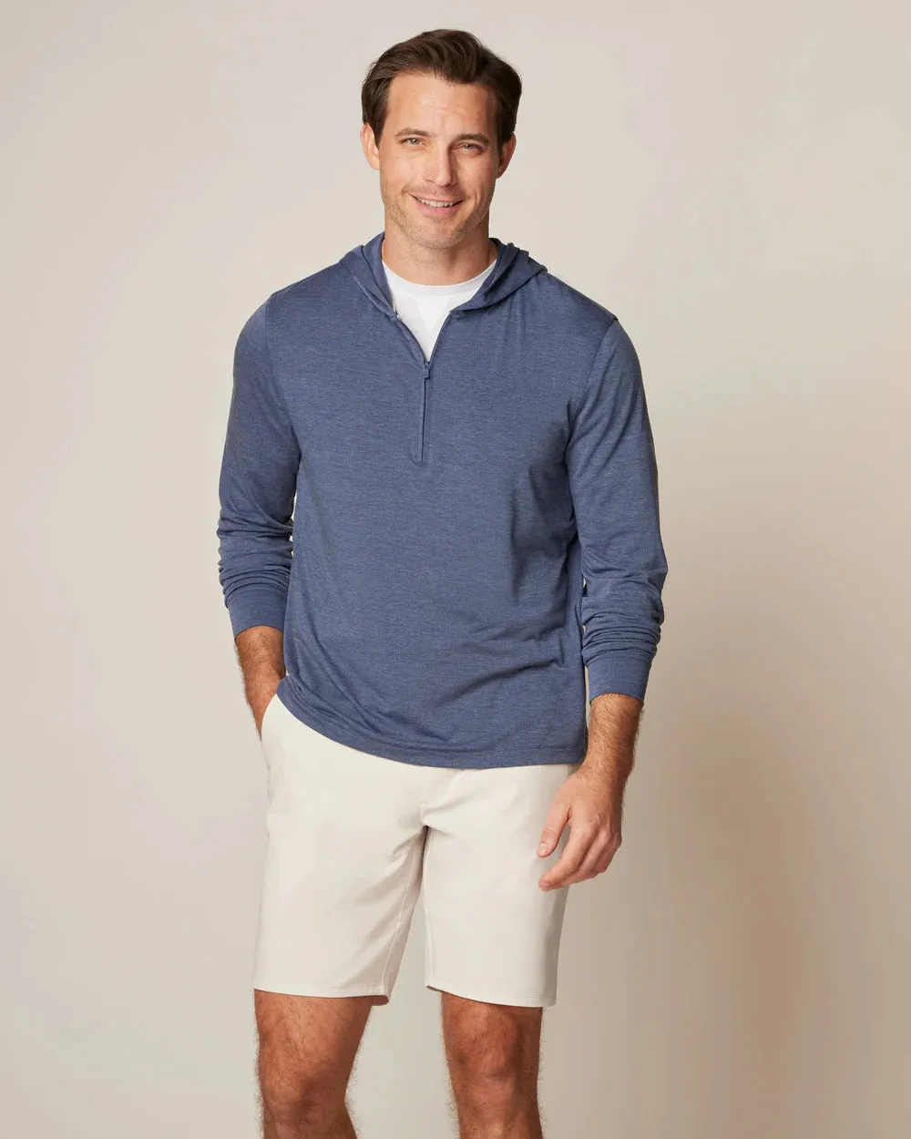 Johnnie O - Nicklaus Performance T-Shirt Hoodie - Lake