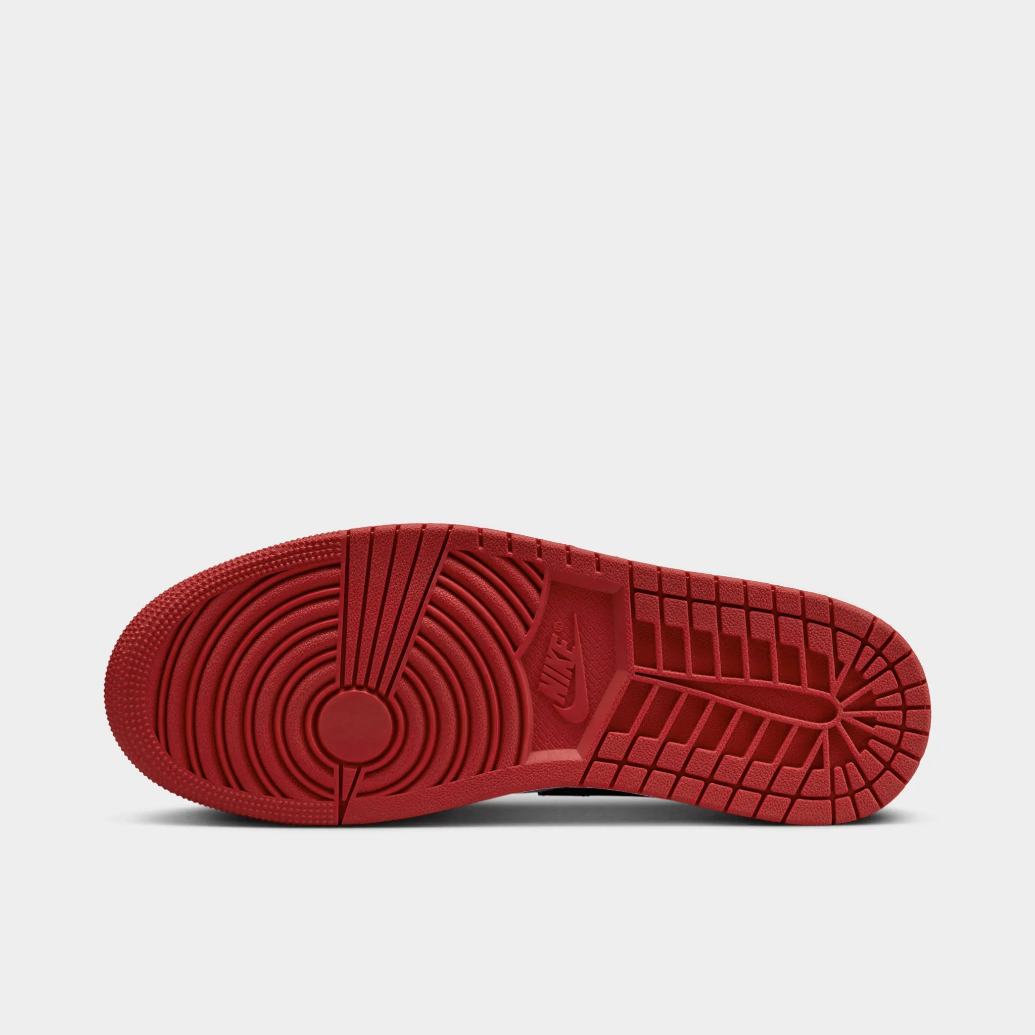 Jordan 1 Low White / Black - Varsity Red