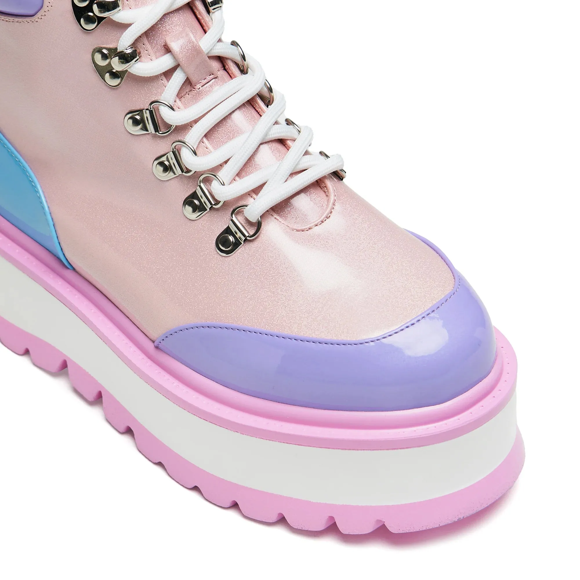 Kawaii Hydra Hi Shine Platform Boots