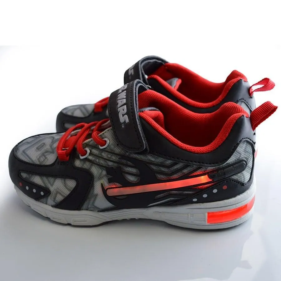 Kids Shoes Star Wars Darth Vador Youth Boys Light-up Sports Shoes
