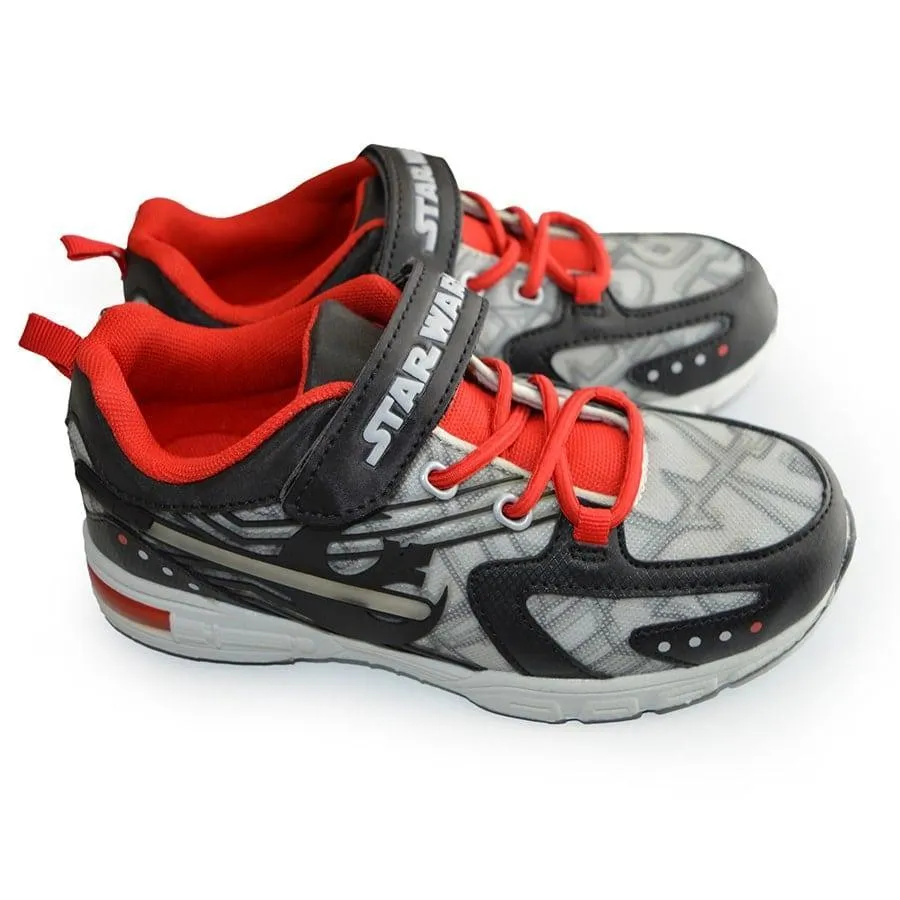 Kids Shoes Star Wars Darth Vador Youth Boys Light-up Sports Shoes