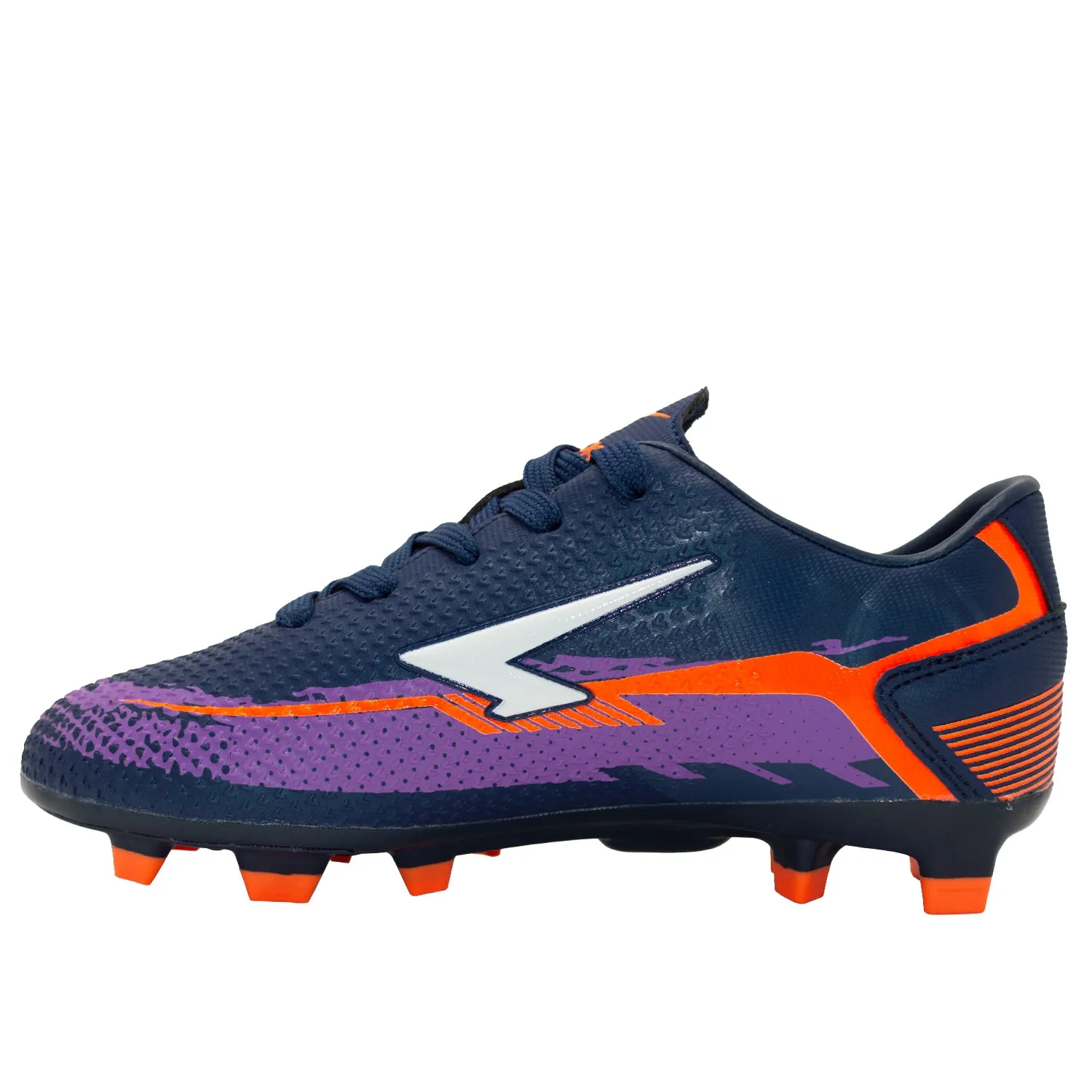 Knight Junior Football Boots - Navy/Purple