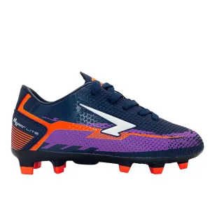 Knight Junior Football Boots - Navy/Purple