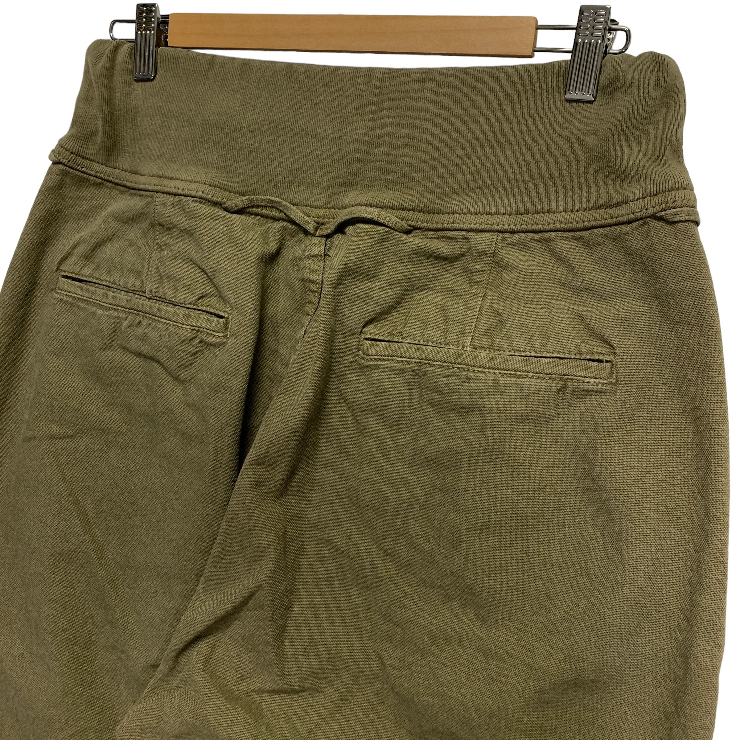 [L] Kapital Cotton Canvas Saurel Nouvelle Pants Olive