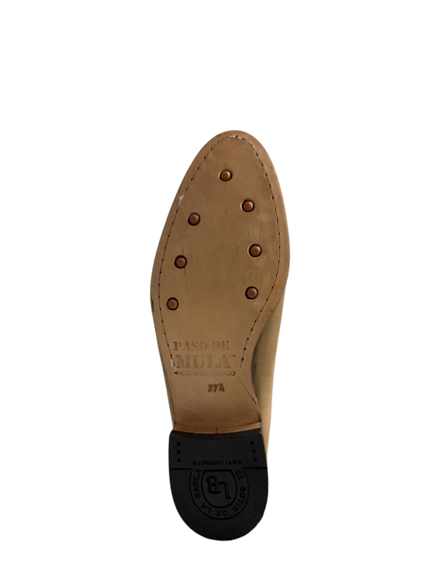 La Barca Suede Topo Charro Ankle Boot - 500