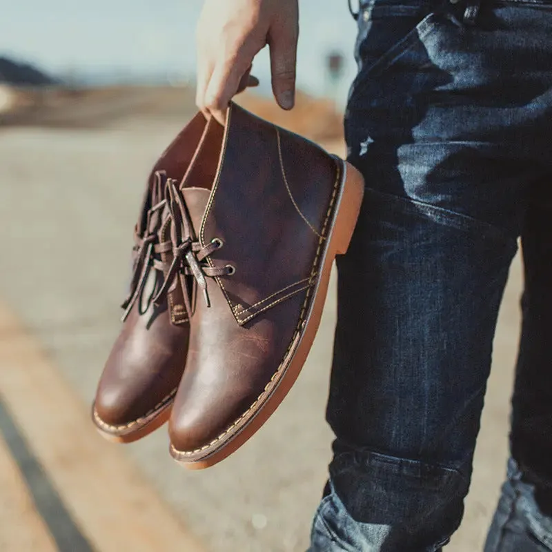Leather Boots For Men