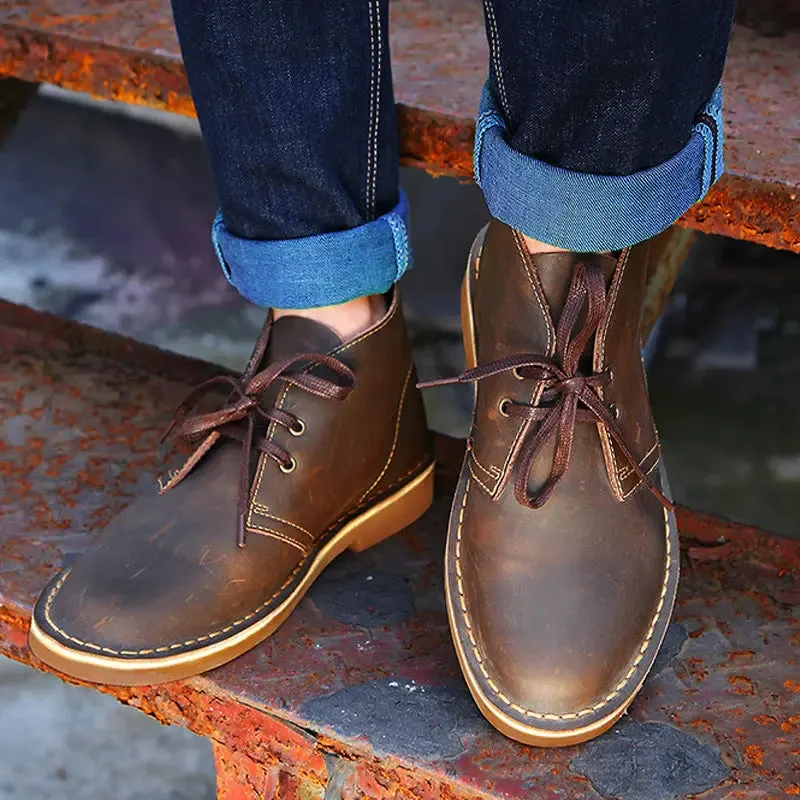 Leather Boots For Men