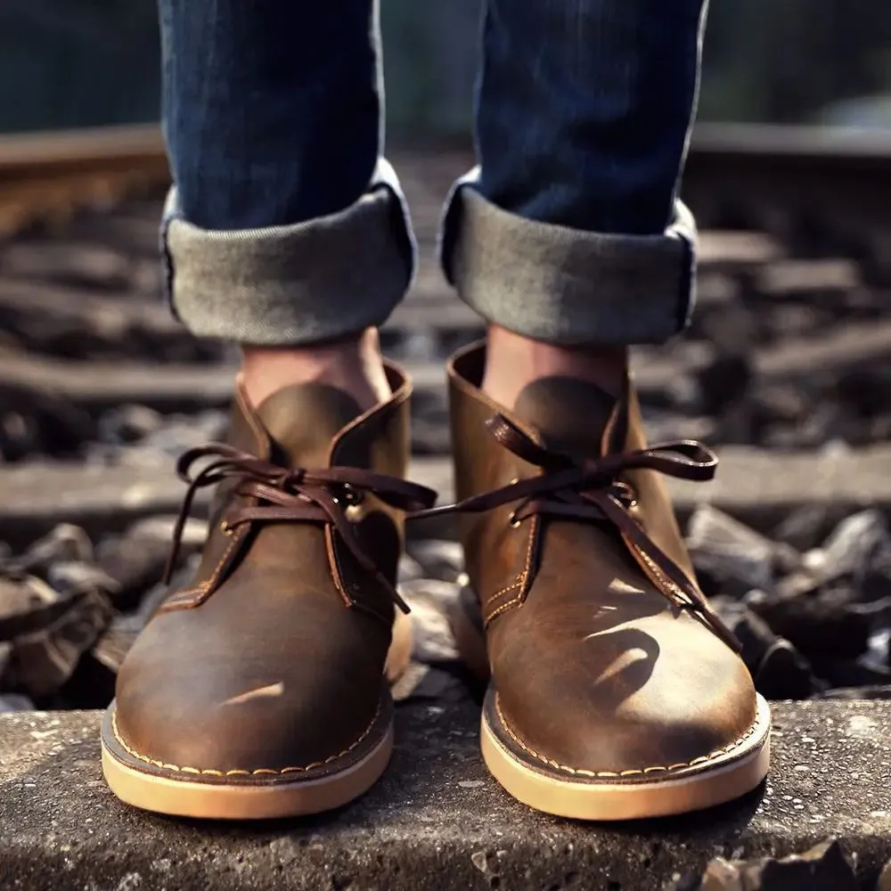 Leather Boots For Men