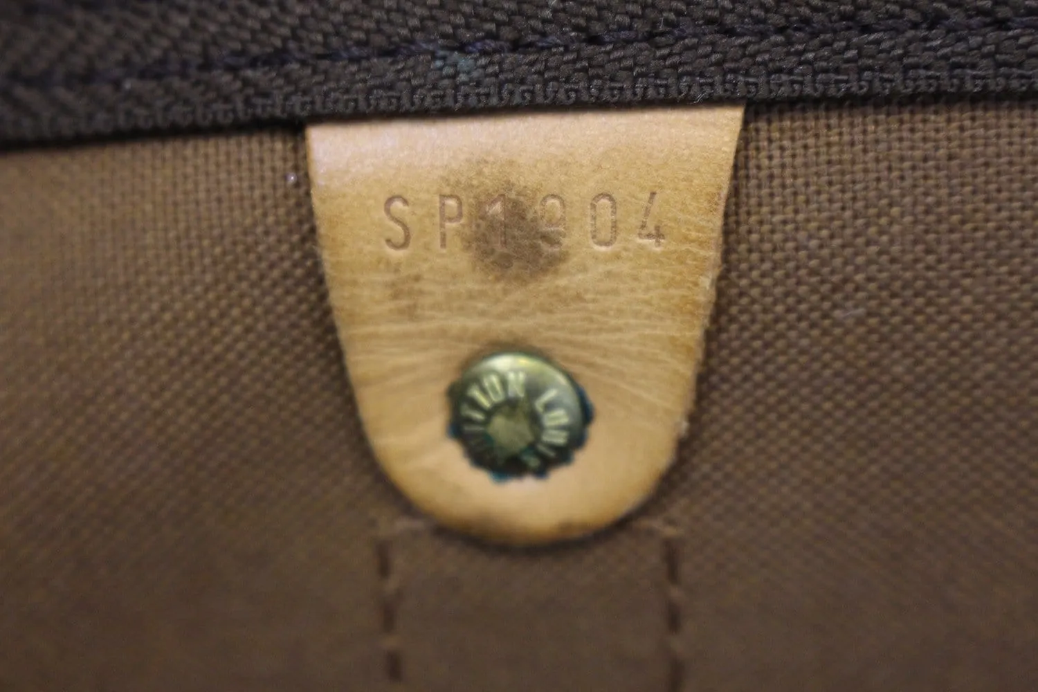 LOUIS VUITTON Monogram Canvas Keepall 55 Brown Travel Bag