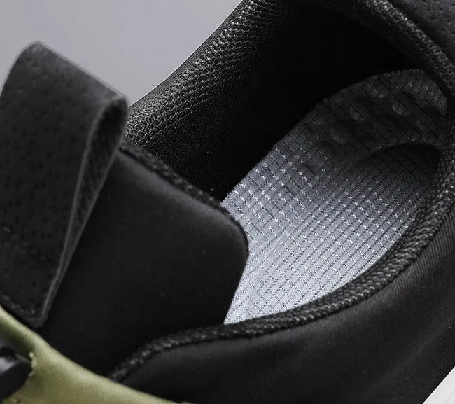 Low-Top Platform Shoes with Elastic Band - Youth Fashion
