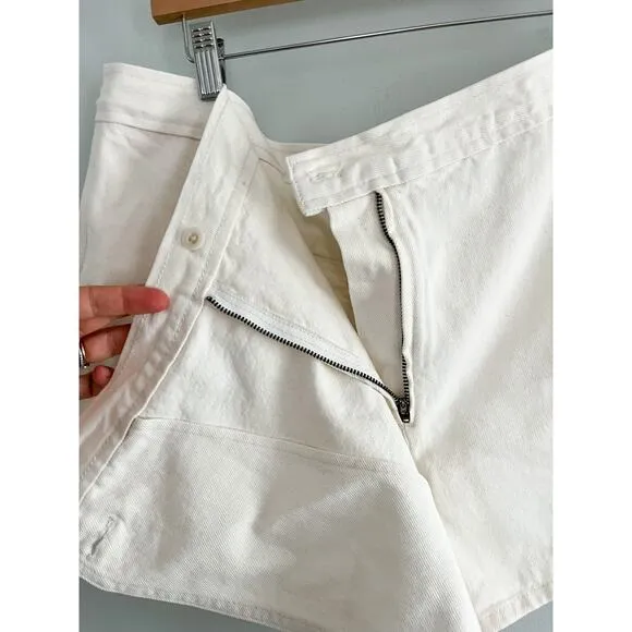 Madewell | NWT | Denim Wrap Mini Skort in Vintage Canvas | Sz 31