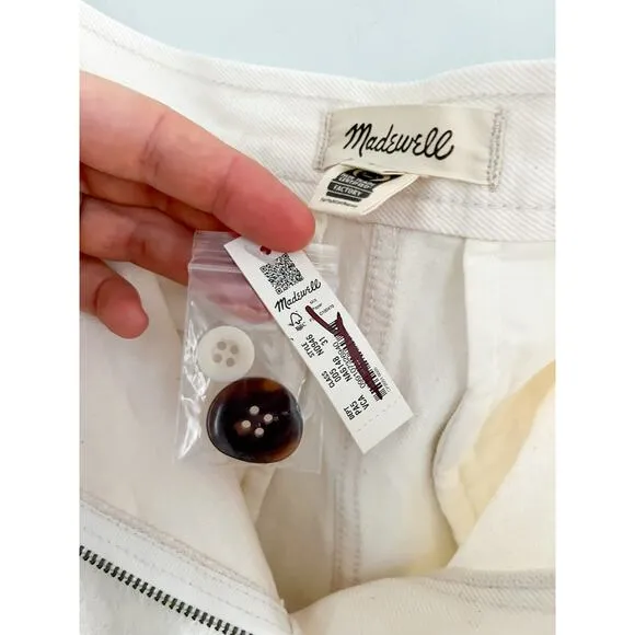 Madewell | NWT | Denim Wrap Mini Skort in Vintage Canvas | Sz 31