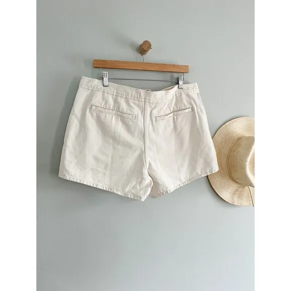 Madewell | NWT | Denim Wrap Mini Skort in Vintage Canvas | Sz 31