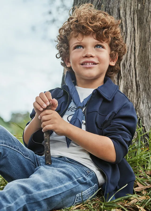 Mayoral Boys Navy Jacket