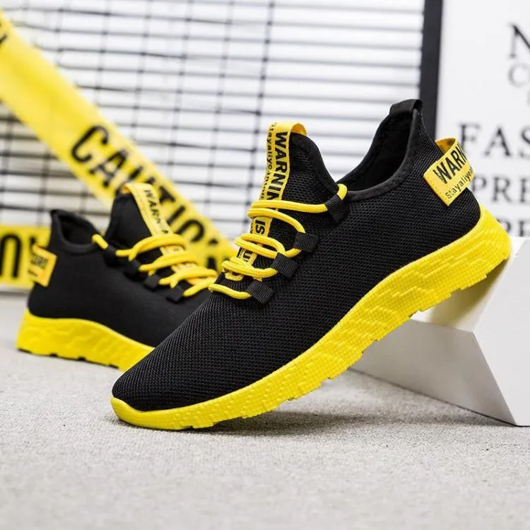 Men Casual Shoes Breathable Mesh Footwear Shoes