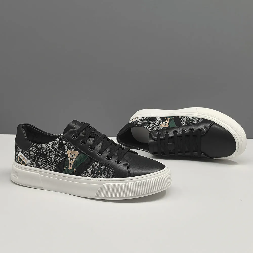Men Fashion Canvas Flat Casual Shoes
