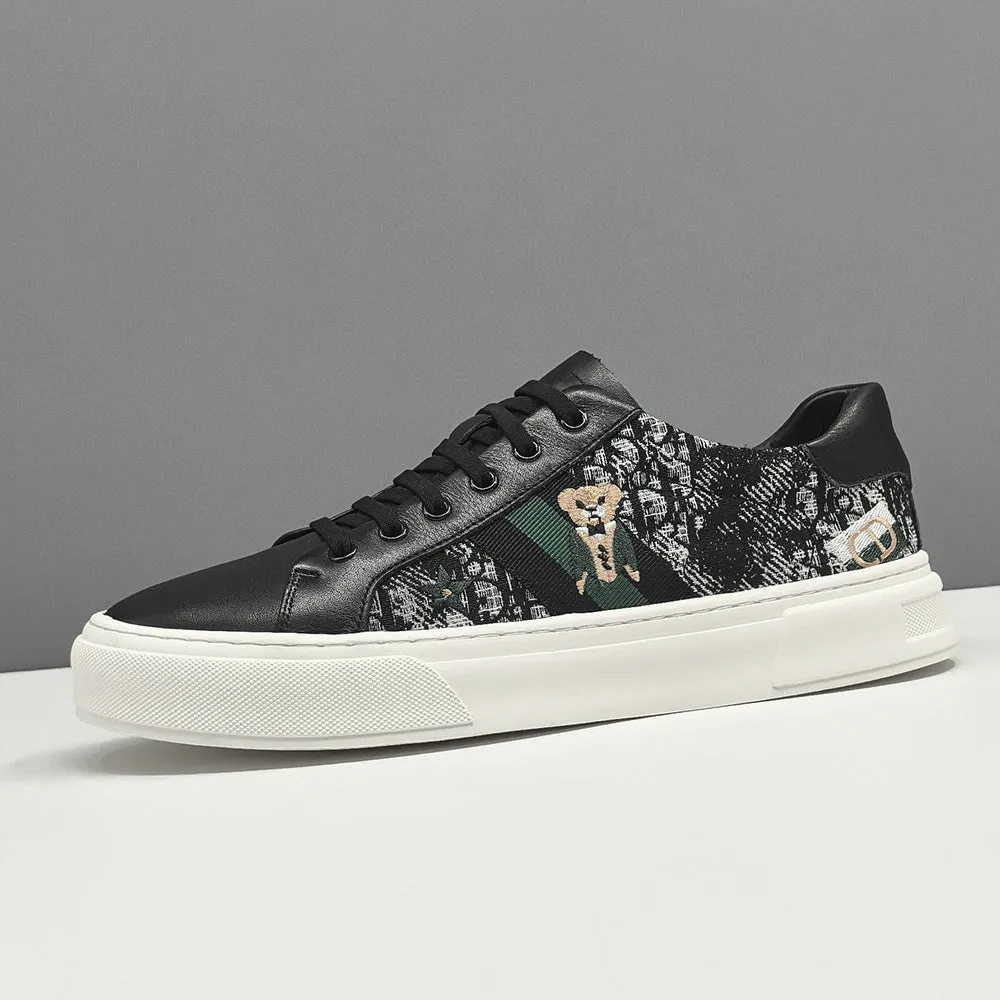 Men Fashion Canvas Flat Casual Shoes