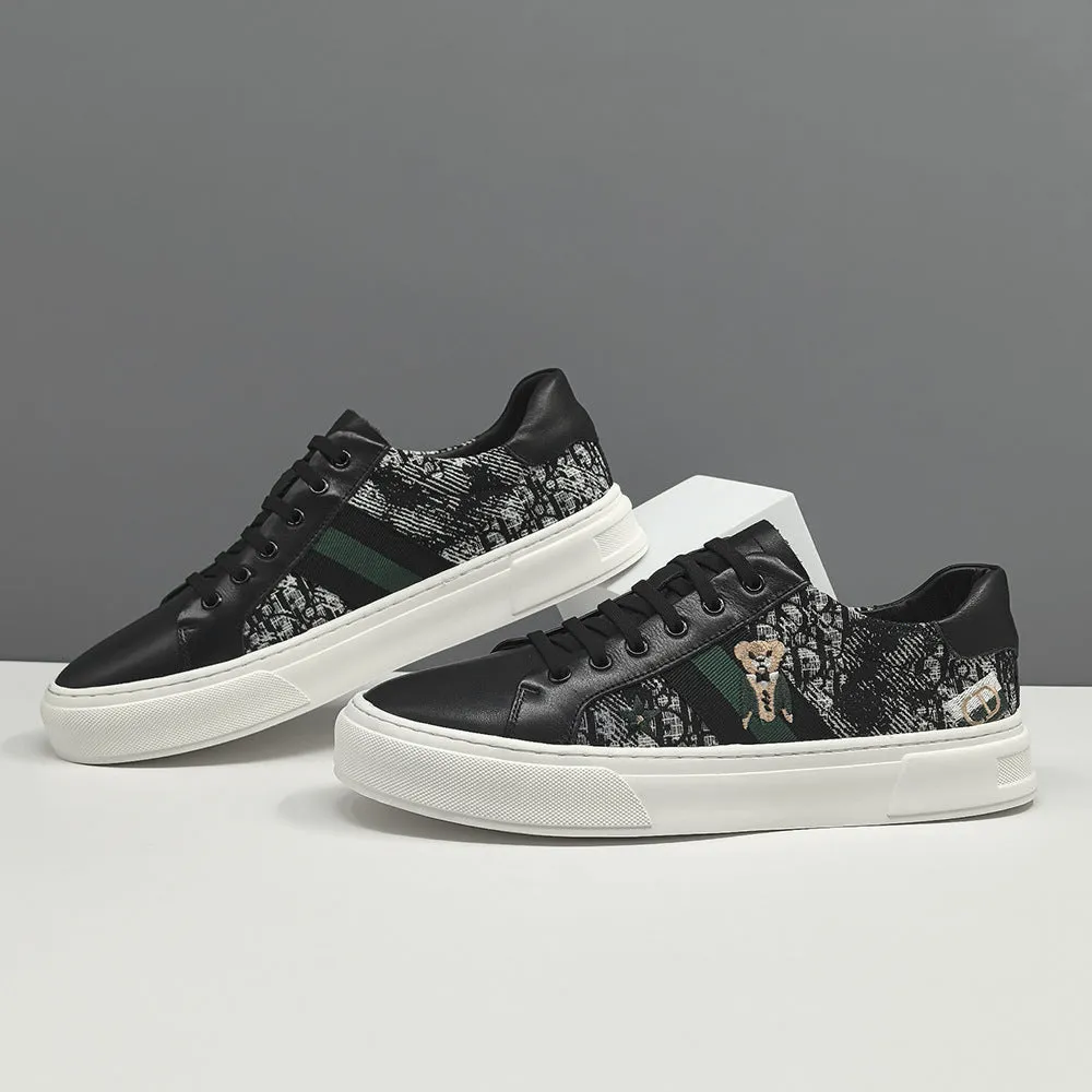 Men Fashion Canvas Flat Casual Shoes