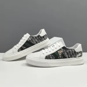 Men Fashion Canvas Flat Casual Shoes