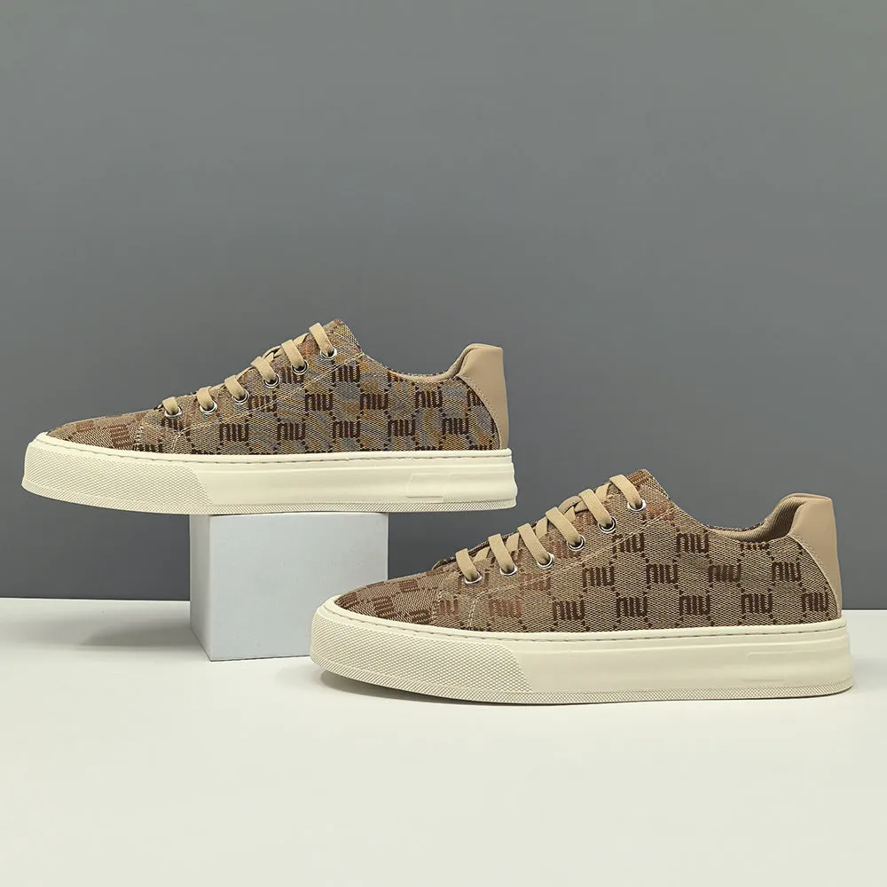 Men Fashion Casual Flat Breathable Canvas Shoes