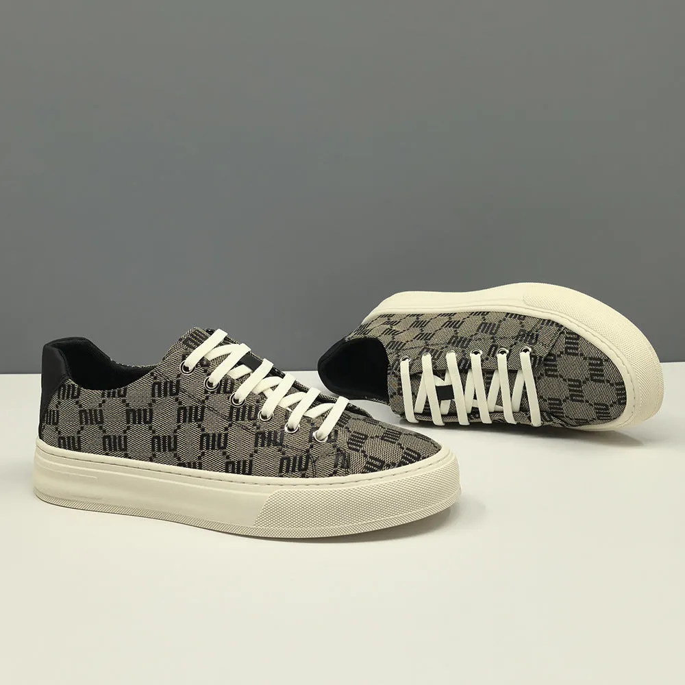 Men Fashion Casual Flat Breathable Canvas Shoes