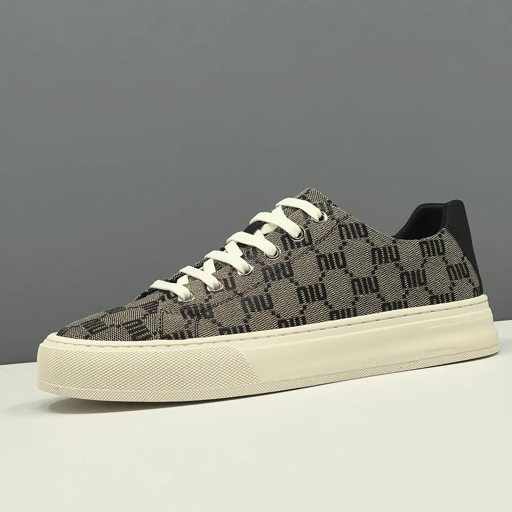 Men Fashion Casual Flat Breathable Canvas Shoes