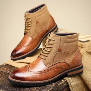 Men's Casual Ankle Boots - Durable & Stylish