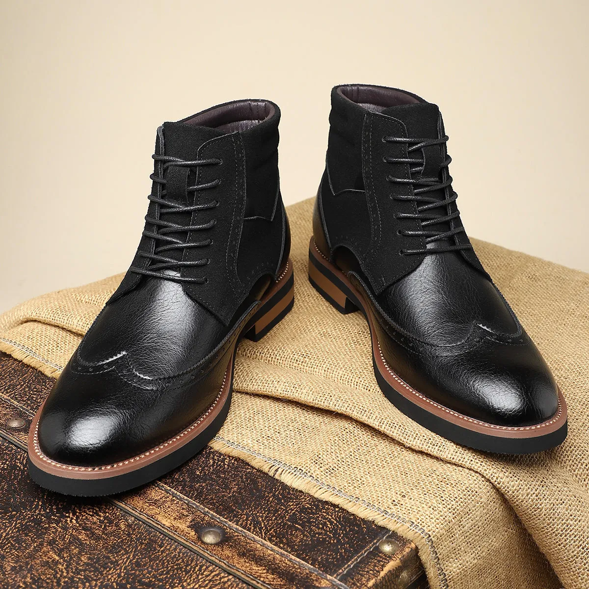 Men's Casual Ankle Boots - Durable & Stylish