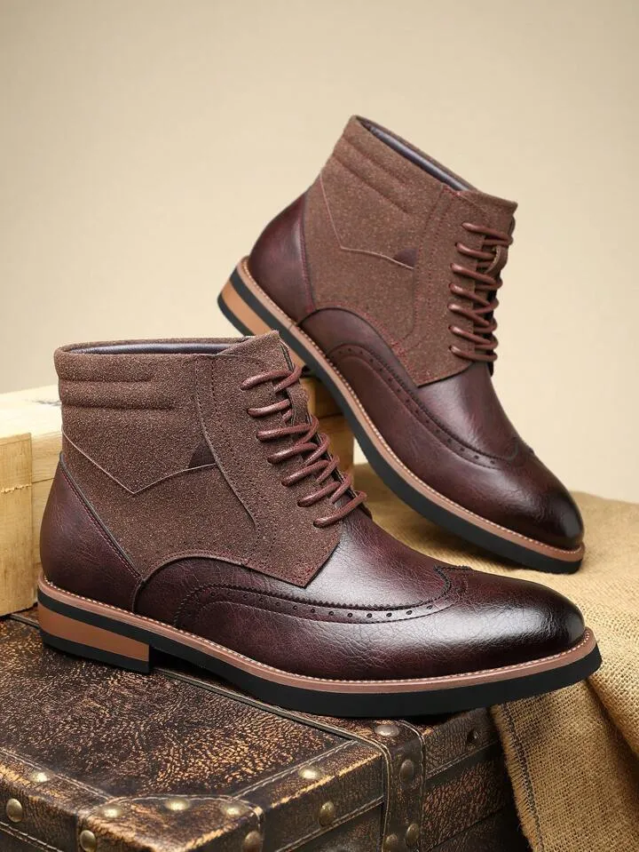 Men's Casual Ankle Boots - Durable & Stylish