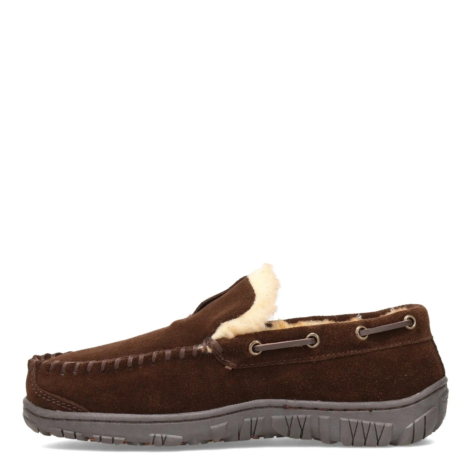 Men's Clarks, Venetian Moccasin Faux Fur Slipper
