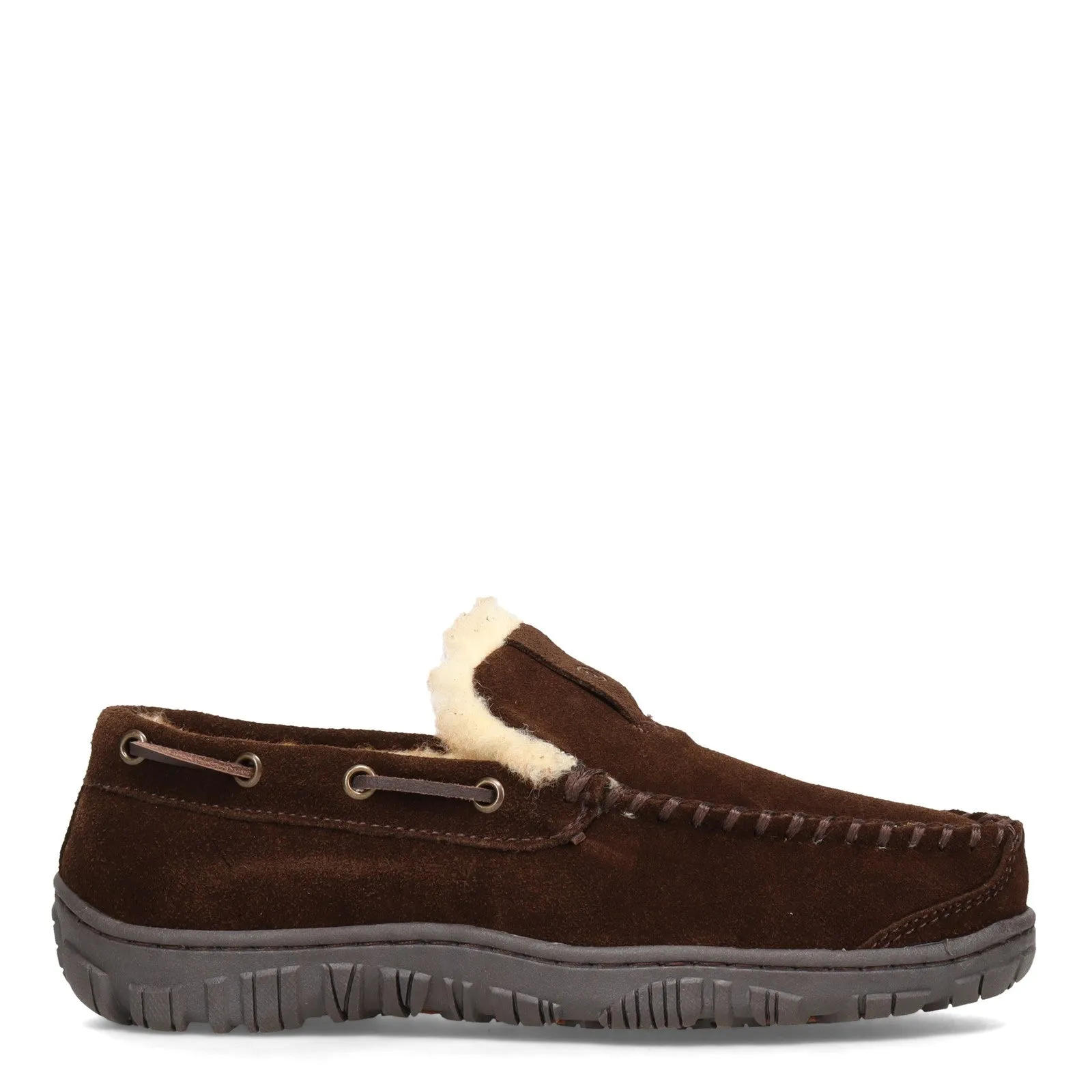 Men's Clarks, Venetian Moccasin Faux Fur Slipper