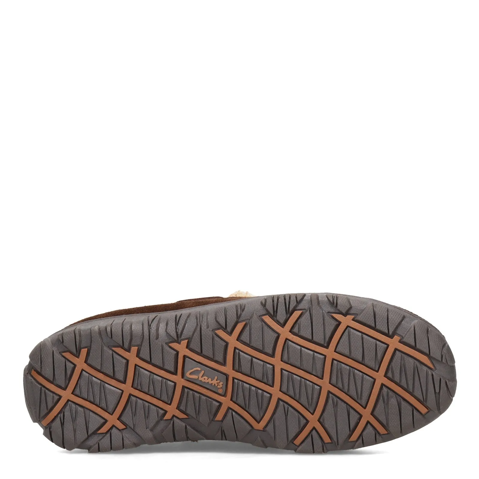 Men's Clarks, Venetian Moccasin Faux Fur Slipper