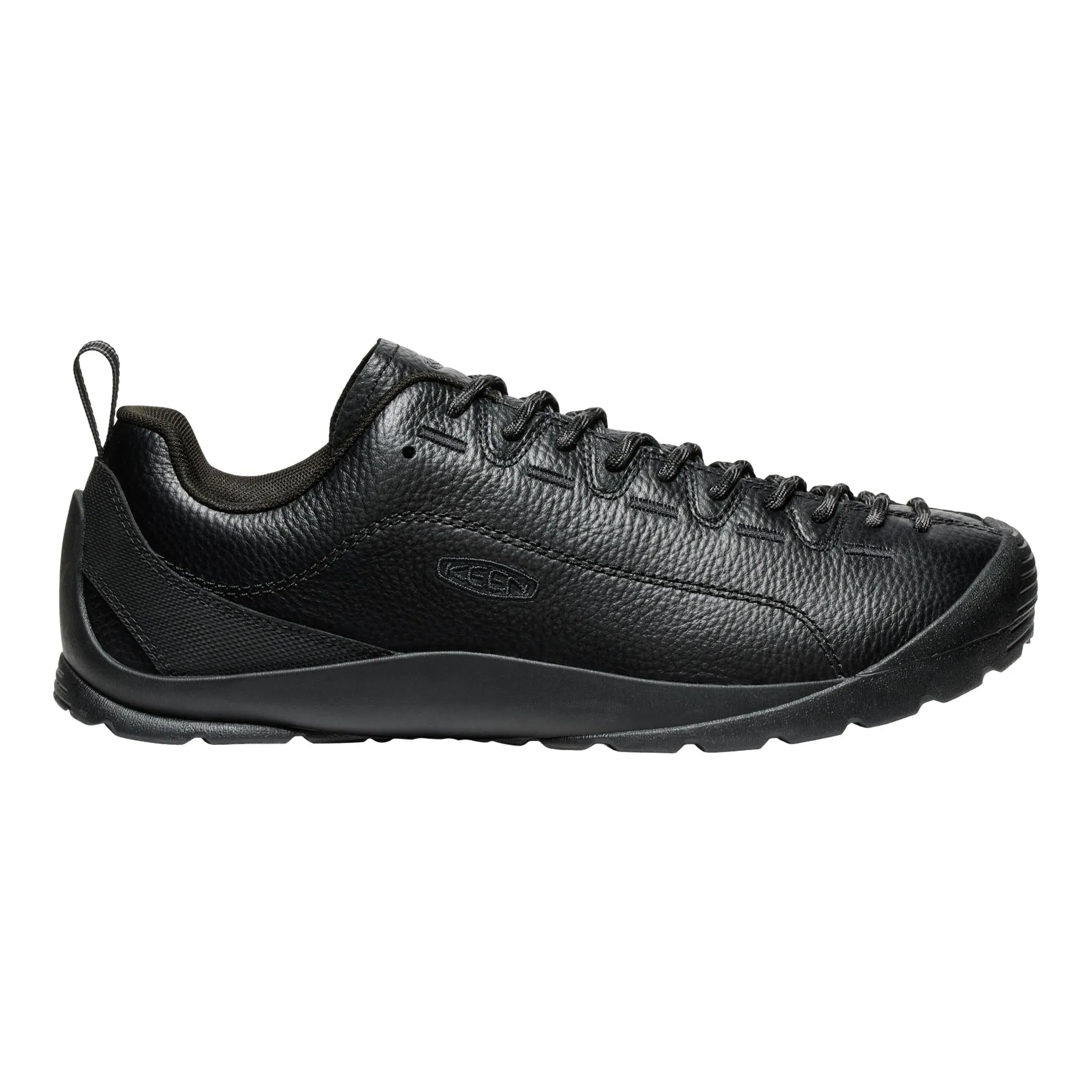 Men's Jasper Black Smooth Leather