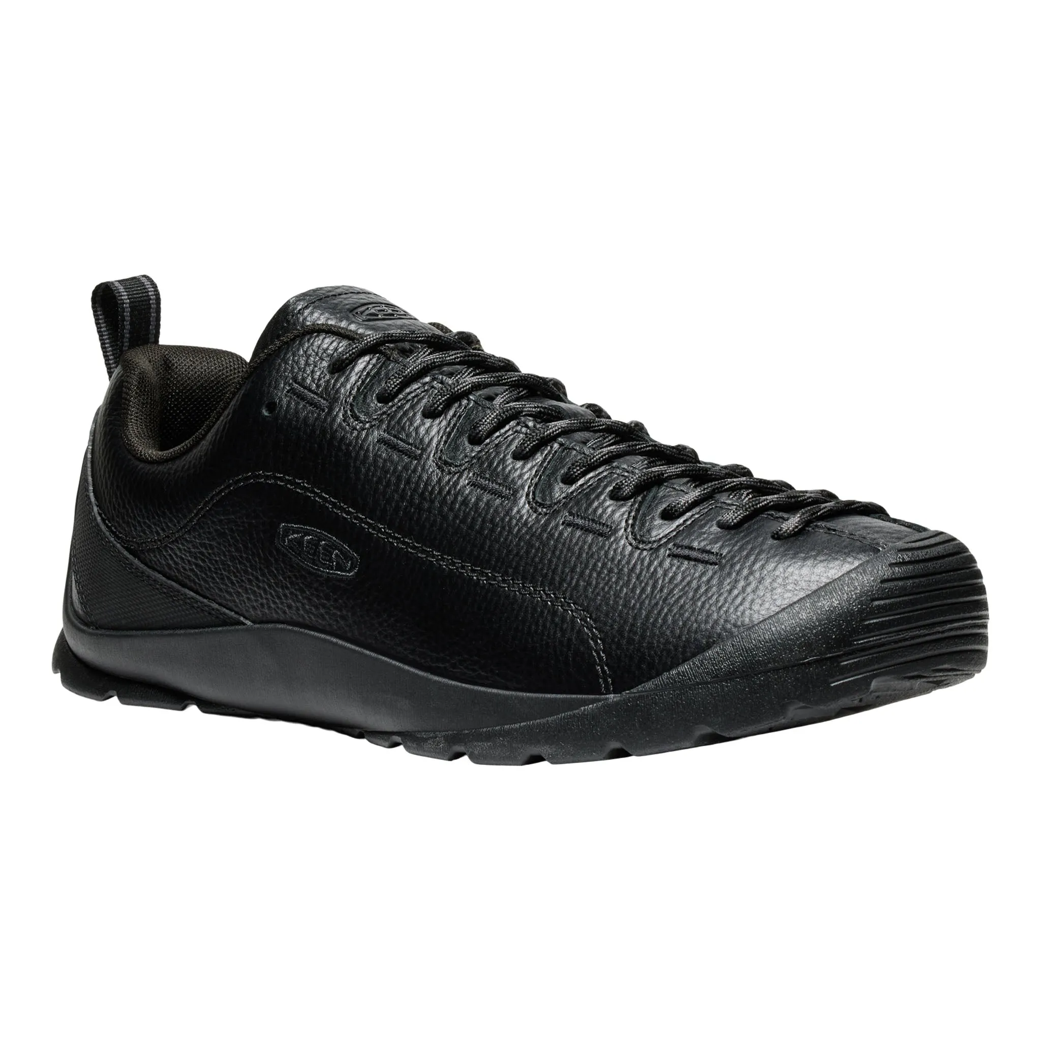 Men's Jasper Black Smooth Leather