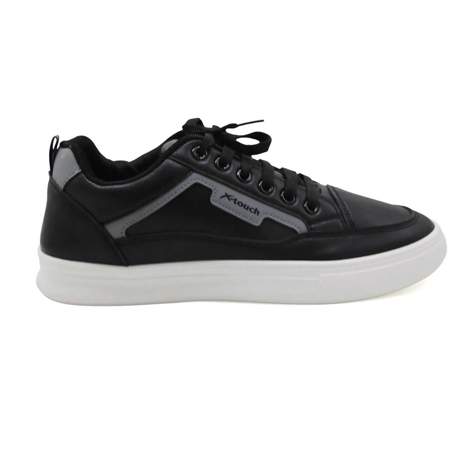 Men's Lace-Up Comfortable Lightweight Sneakers - Black